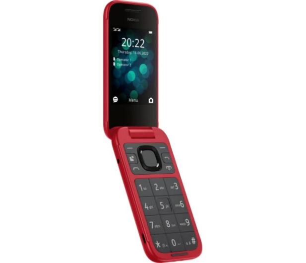 Nokia 2660 4G Flip Czerwony - 1258996 - zdjęcie 2